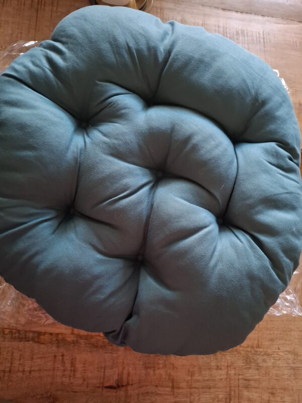 Groene ronde Kussens